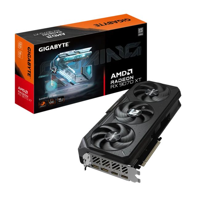 Carte Graphique AMD GIGABYTE RX 9070 XT Gaming OC  16G