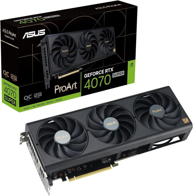 Carte Graphique ASUS ProArt RTX 4070 SUPER 12GB GDDR6X OC