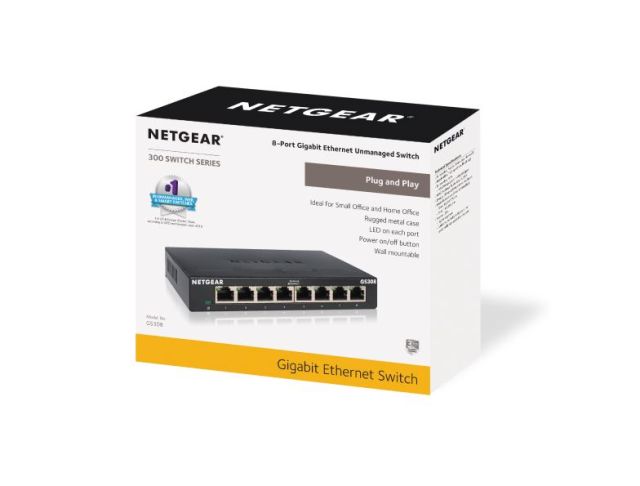 Switch 8 Ports NETGEAR - 1 Gb/s