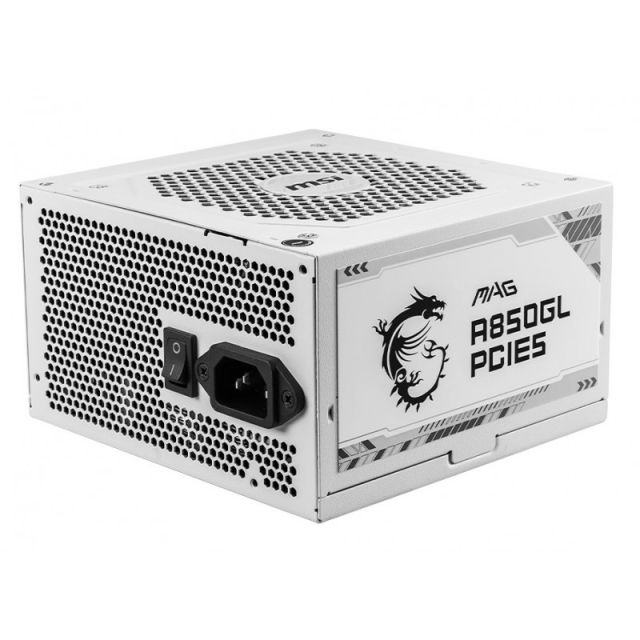 Alimentation Modulaire MSI MPG A850GL PCIE5 Bloc - 850W - PCIE 5.0 - ATX 3.0 - 80 Plus Gold