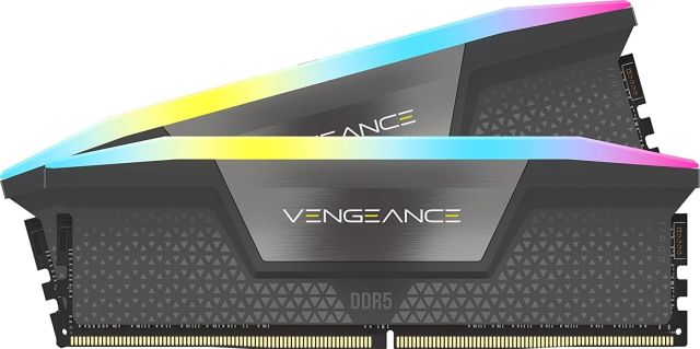 Kit Mémoire Corsair Vengeance RGB - DDR5 - 32 Go: 2 x 16 Go - 5600 MHz