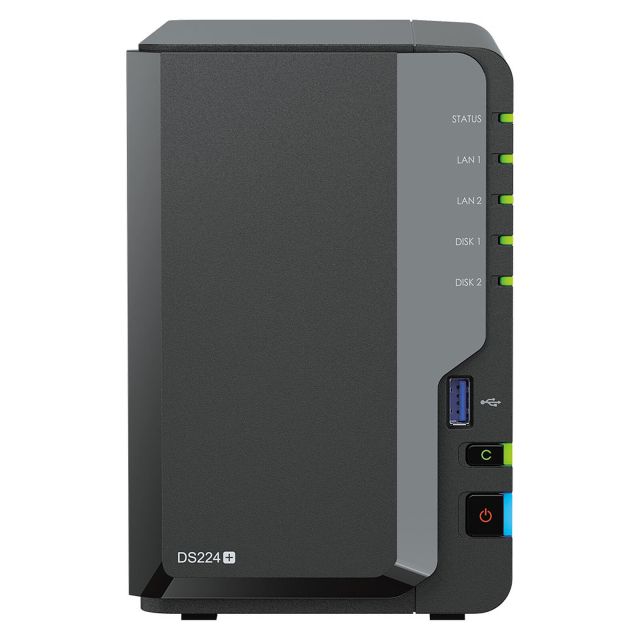 Serveur NAS Synology Diskstation DS224+ - 2 baies