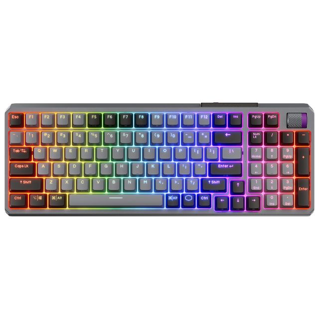 Clavier Cooler Master MK770 Space Grey Kailh Box v2 Red