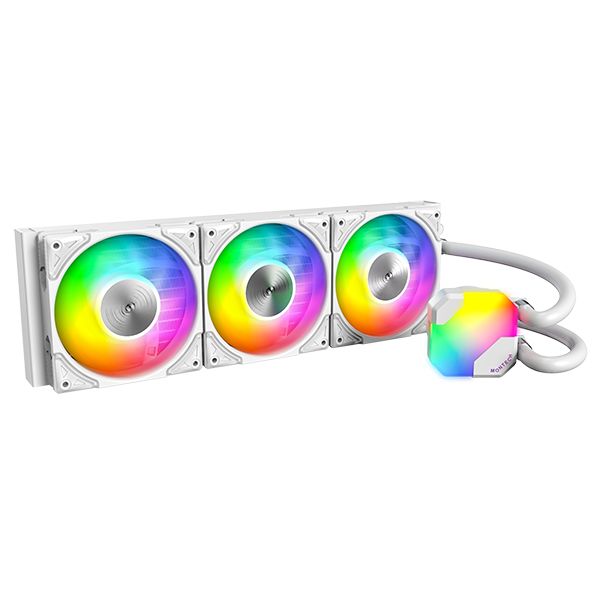 Kit Watercooling AIO Montech HyperFlow RGB - 360mm (Blanc)