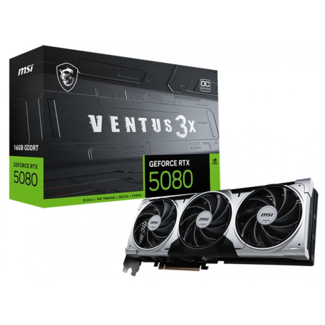 Carte Graphique MSI RTX 5080 VENTUS OC 16G