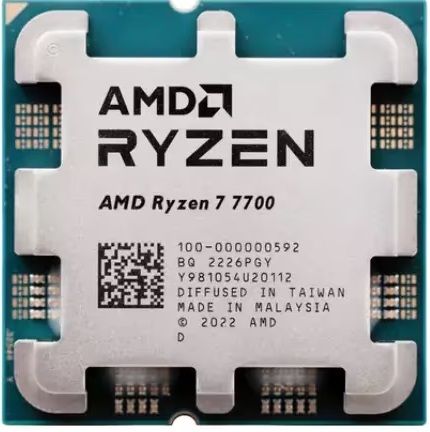 Processeur AMD Ryzen 7 7700 (3.8Ghz / 5.3Ghz) - TRAY Edition